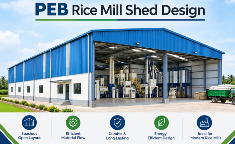 PEB Rice Mill Shed Design: Machinery Layout, Ventilation and Future Expansion